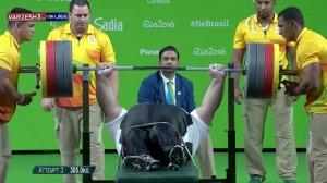 خاطره انگیز; رکورد ٣١٠ کیلوگرم سیامند رحمان در پارالمپیک
