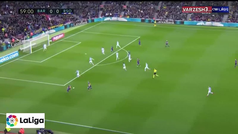 خلاصه بازی بارسلونا 1 - رئال سوسیداد 0