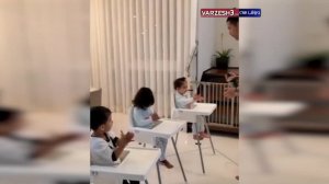 آموزش بهداشت کریستیانو رونالدو به فرزندانش