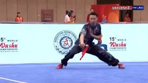 اجرای طلایی دائوشو(شمشیر پهن) درمسابقات ووشو جهان 2019