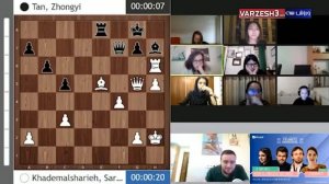 گزارش جذاب از بازی شطرنج خادم الشریعه