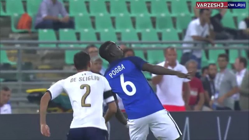 برترین حرکات تکنیکی پل پوگبا در تیم ملی فرانسه