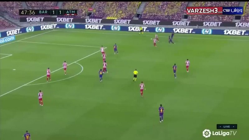 خلاصه بازی بارسلونا 2 - اتلتیکومادرید 2