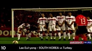 20 گل منتخب و تماشایی جام جهانی 2002