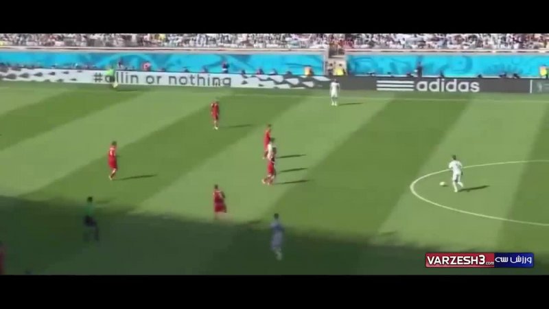 عملکرد لیونل مسی برابر تیم ملی ایران در جام جهانی