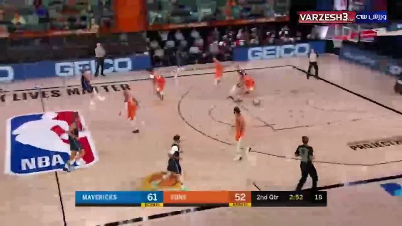 خلاصه بسکتبال فینیکس سانز - دالاس ماوریکس