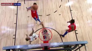 10 حرکت برتر بسکتبال NBA در شب گذشته