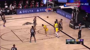 10 حرکت برتر بسکتبال NBA در شب گذشته