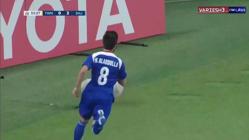 خلاصه بازی التعاون عربستان 0 - الشارجه امارات 6