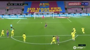 خلاصه بازی بارسلونا 4 - ویارئال 0