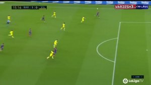 گل اول بارسلونا به ویارئال توسط آنسو فاتی