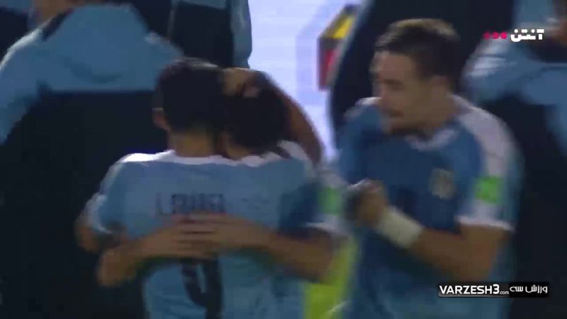 گل پیروزی بخش اروگوئه به شیلی در دقیقه 94