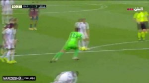 گل سوم رئال مادرید به بارسلونا توسط مودریچ