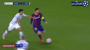 خلاصه بازی بارسلونا 2 - دیناموکیف 1