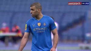 درگیری حمدالله و الغنام در بازی النصر-الرائد در لیگ عربستان
