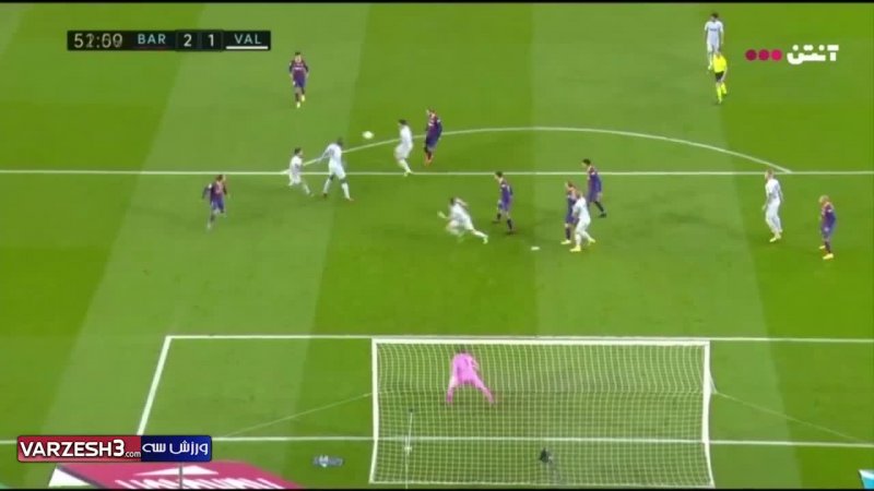 خلاصه بازی بارسلونا 2 - والنسیا 2 (گزارش اختصاصی)