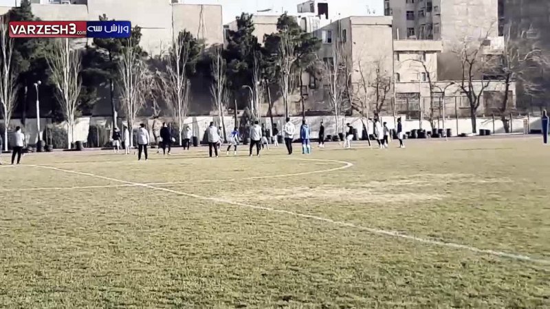 تمرینات تیم فوتبال استقلال در آستانه دیدار مقابل گل گهر
