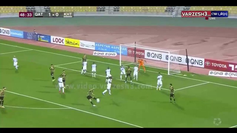 عملکرد بشار رسن در اولین بازی برای القطر