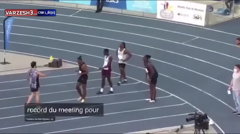 قهرمانی حسن تفتیان در دوی 60 متر مسابقات بین المللی میراماس فرانسه